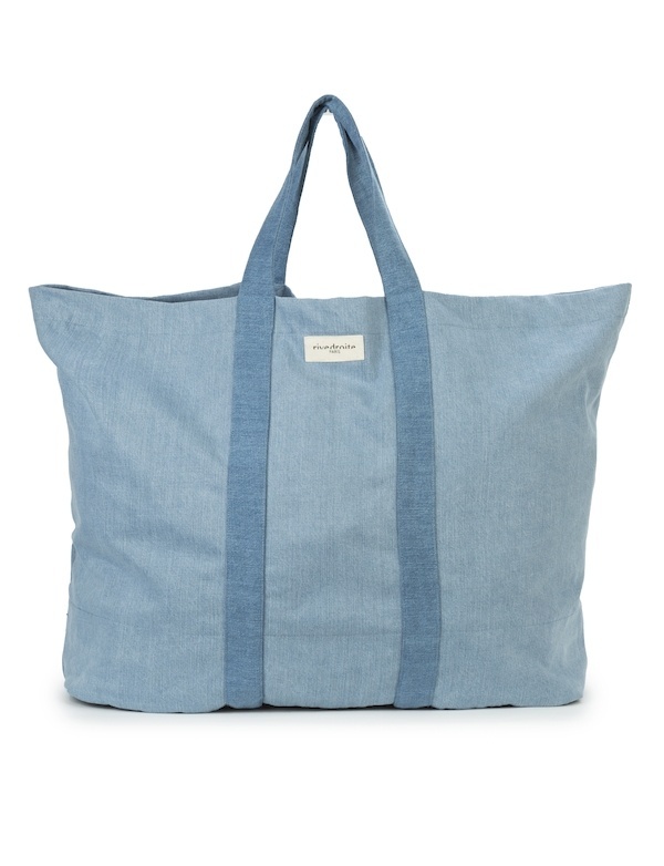 Marcel le cabas XL en denim - Spring Summer