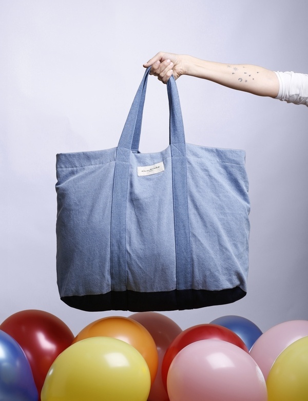 Marcel le cabas XS en denim - Spring Summer - 1