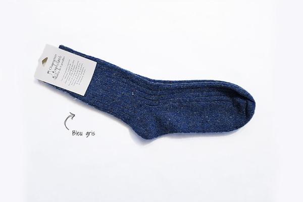 Chaussettes - Laska - fabriquées à partir de chaussettes recyclées Made in France. -