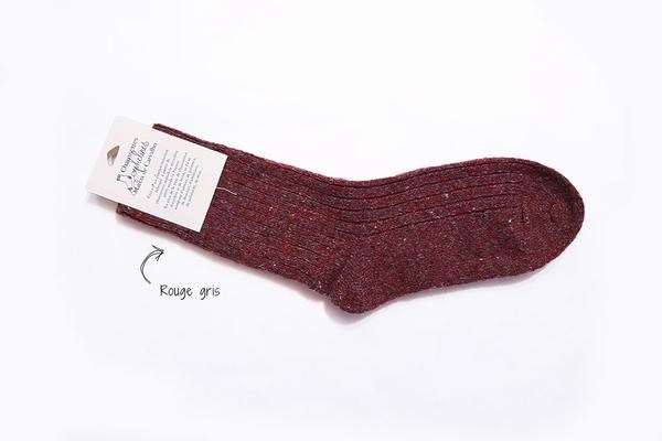 Chaussettes - Laska - fabriquées à partir de chaussettes recyclées Made in France. -