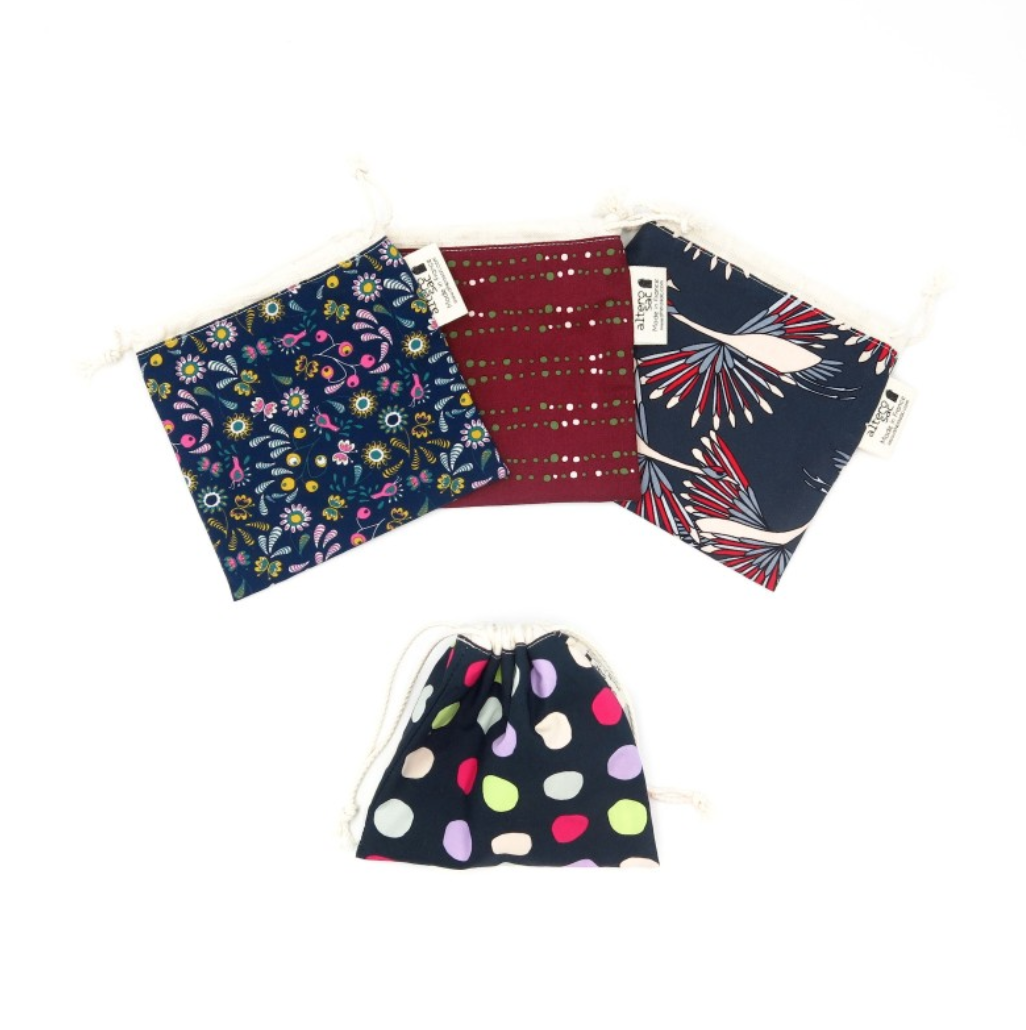 Pochette multi-usage en coton bio