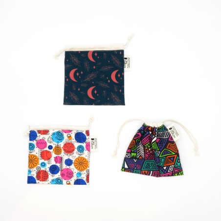 Pochette multi-usage en coton bio - 3