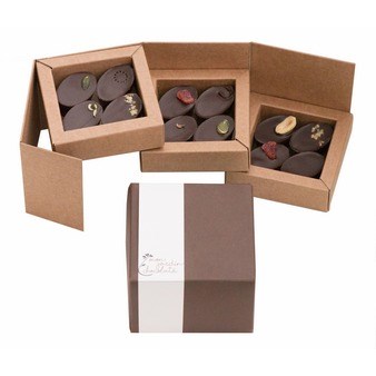 Boîte dégustation de 12 chocolats bio Made in France - 2