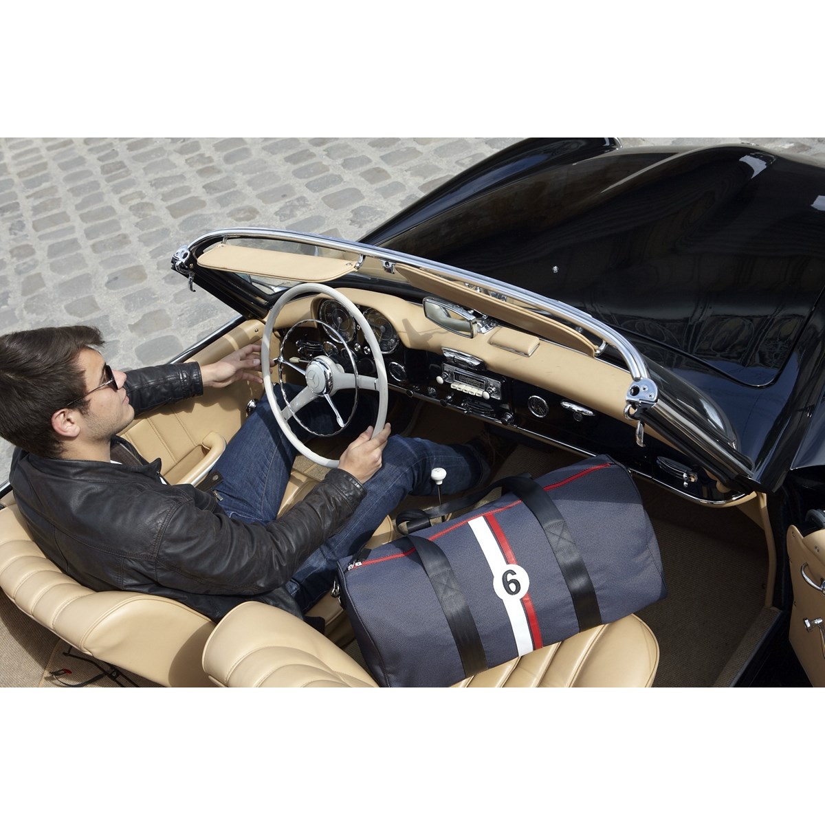 Sac de voyage gris foncé - Riccardo NRB -