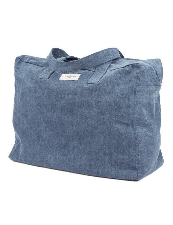 Elzevir, le grand sac weekend en denim