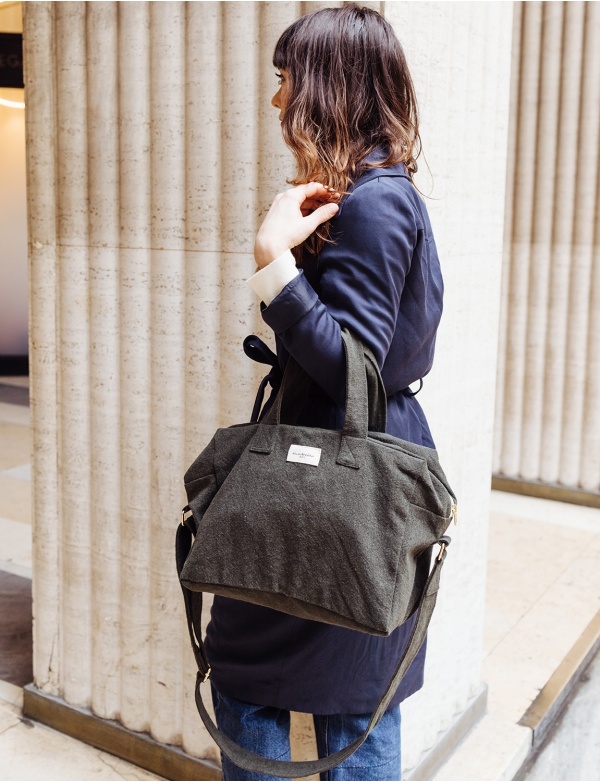 Sauval - Le city bag en coton recyclé -