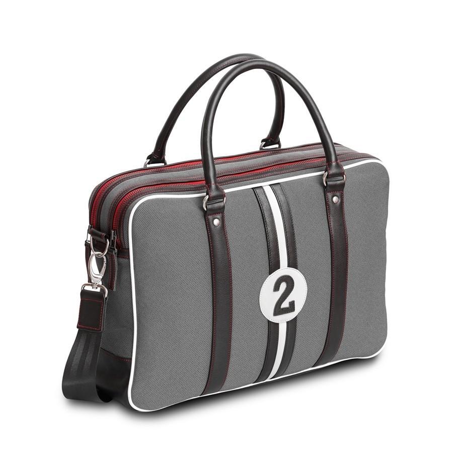 Sac ordinateur mixte gris Eddy Fangio