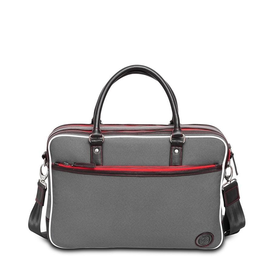 Sac ordinateur mixte gris Eddy Fangio -