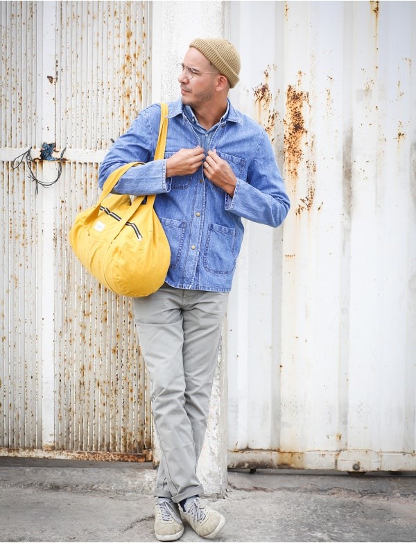 Sac polochon Charlot en coton recyclé - 11