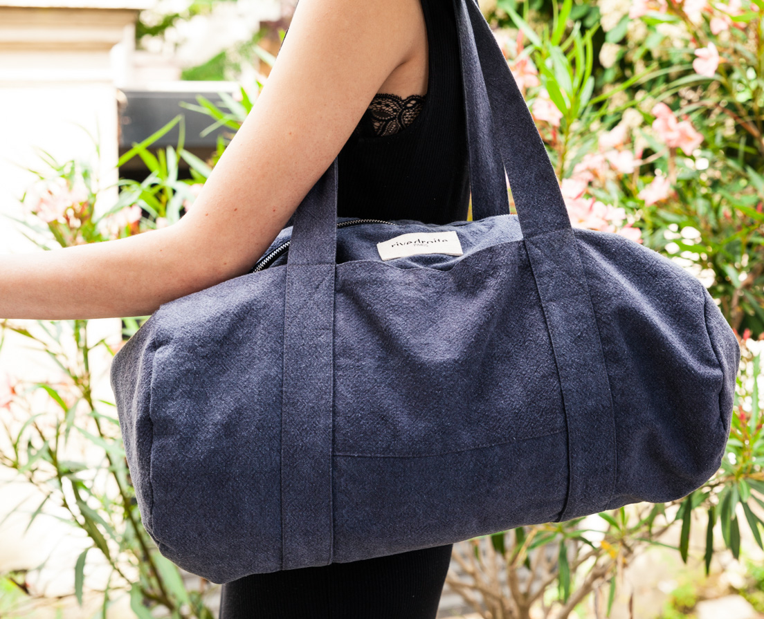 Sac polochon Charlot en coton recyclé - 6