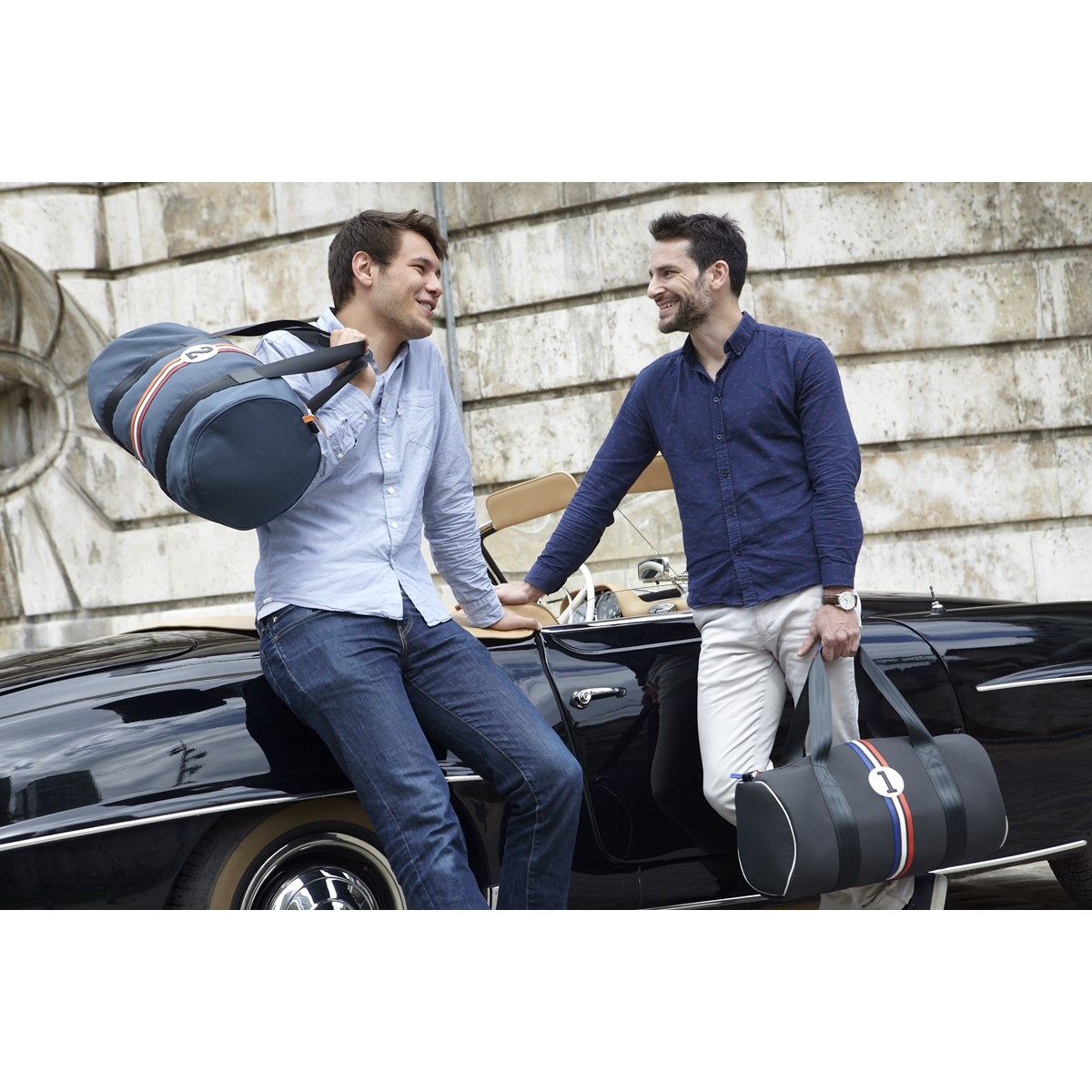 Sac de sport noir et rouge Steevy R10 -