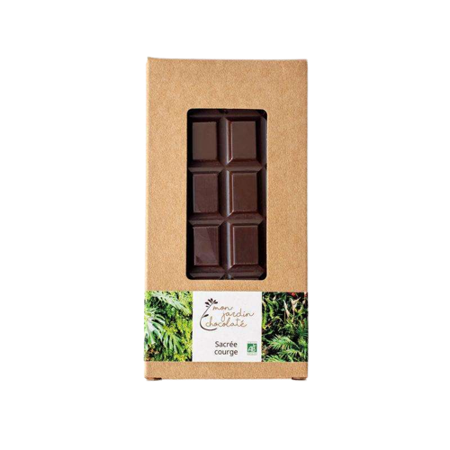 Tablette de chocolat praliné Sacrée courge bio