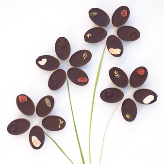 Boîte en bois de 60 chocolats bio - 4