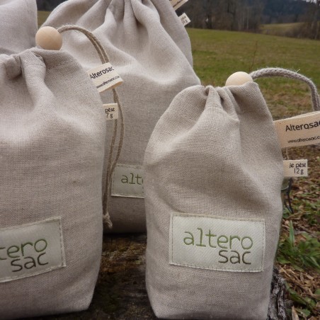Sac à vrac en lin bio - 5 formats - 6