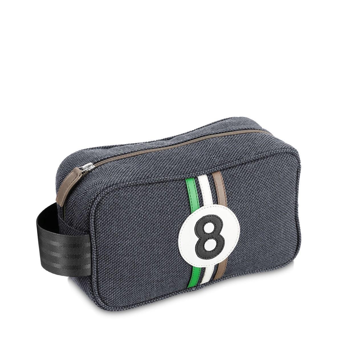 Trousse toilette homme tissu chiné