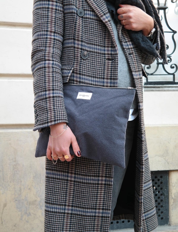 Pochette Barbette en coton recyclé - 1