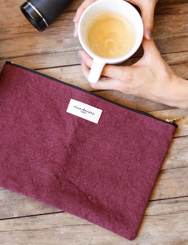 Pochette Barbette en coton recyclé - 2