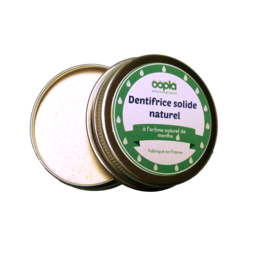 Dentifrice solide naturel - Menthe -