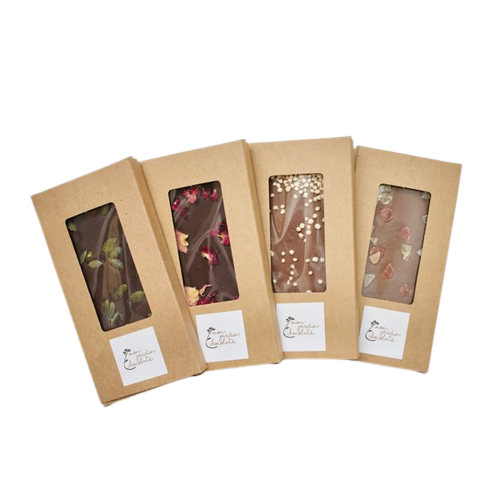Coffret dégustation de 4 tablettes de chocolat biologique - 2