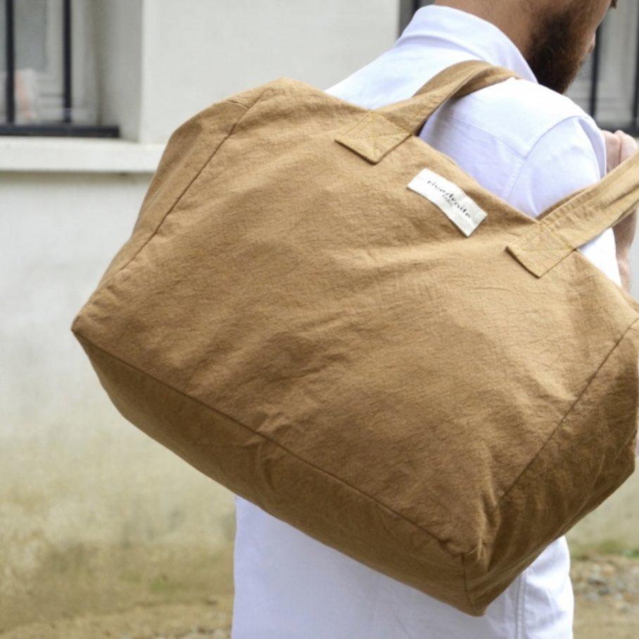 Sac 24h Célestin en coton recyclé - 1