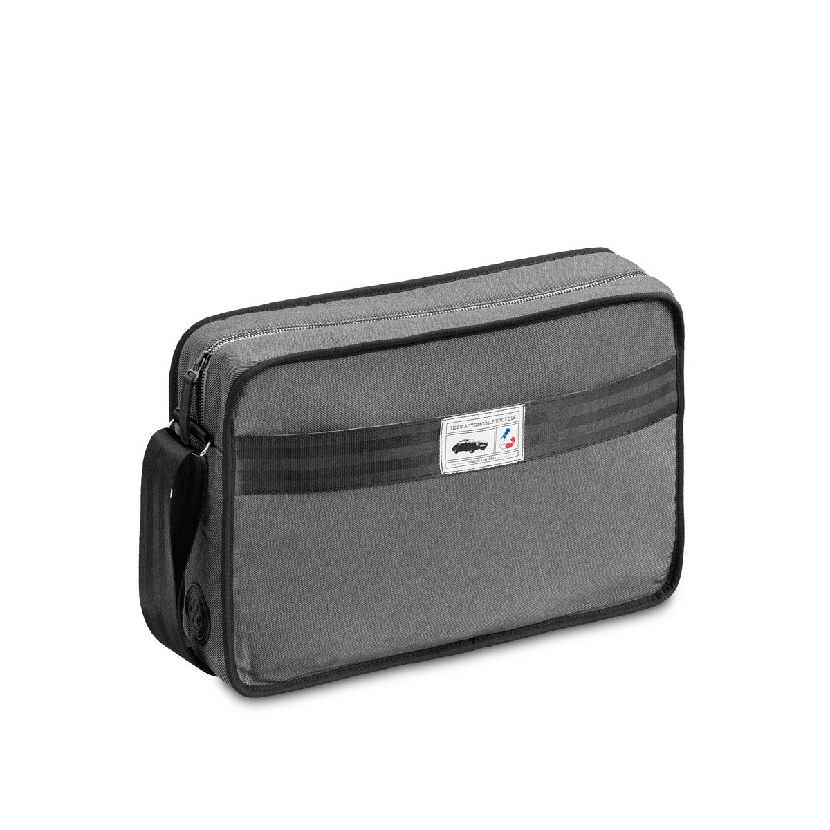 Besace homme noir 15 pouces Karl