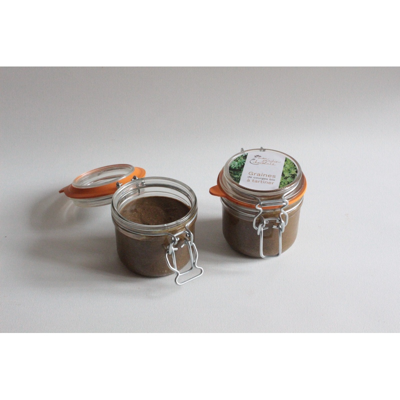 Graines de courge bio à tartiner Made in france - 4