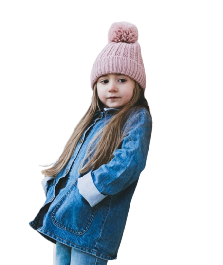 Veste en jean recyclé - Bleue