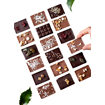 Boîte de 60 mini tablettes de chocolat bio - 2