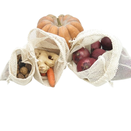 Filets à fruits et légumes en coton bio - 2