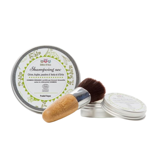 Shampoing sec certifié Bio
