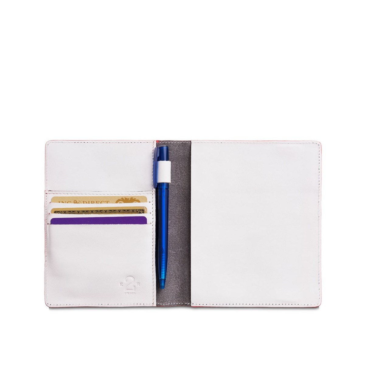 Protège carnet en cuir -