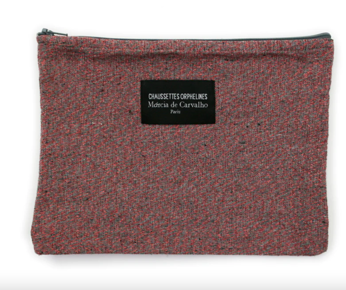 Trousse Unysse fabriquées à partir de chaussettes recyclées Made in France. - 2