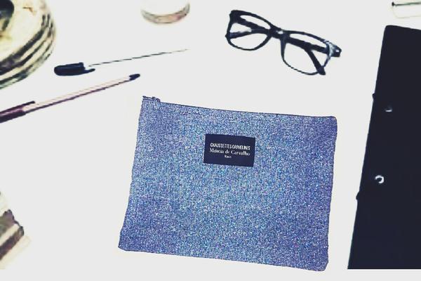 Trousse Unysse fabriquées à partir de chaussettes recyclées Made in France. - 4