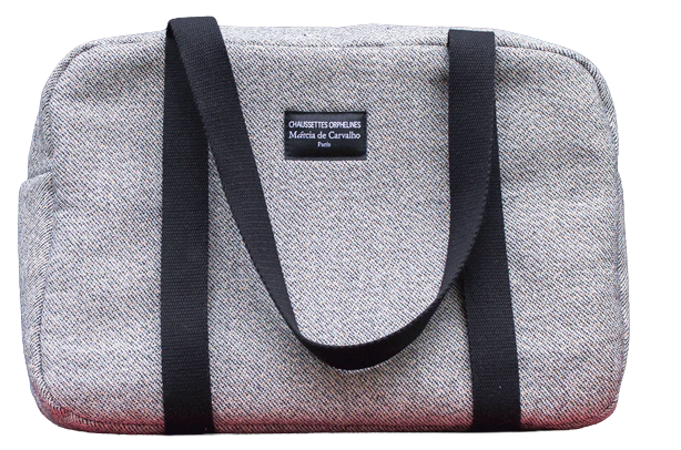 Sac bowling fabriqué à partir de chaussettes recyclées Made in France.