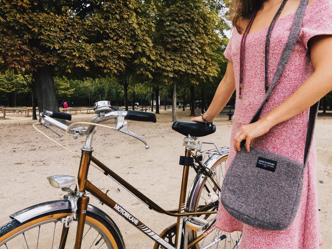 Sac fabriqué à partir de chaussettes recyclées Made in France - REGINA - 2