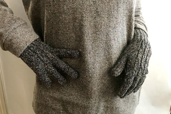 Gants fabriqués en chaussettes recyclées Made in France - ALEX - 3