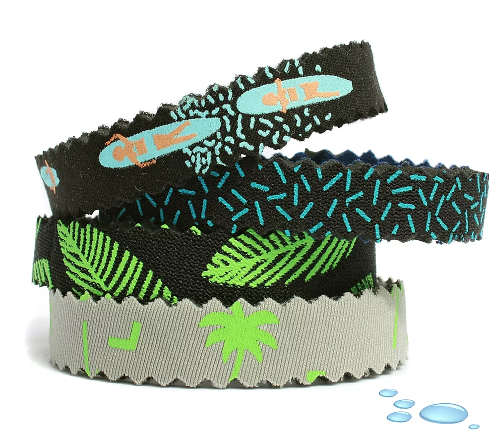 Bracelets issus de combinaisons de surf upcyclées