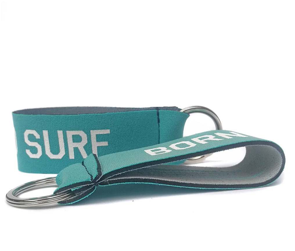 Petits porte-clefs (10cm) issus de combinaisons de surf upcyclées - 3
