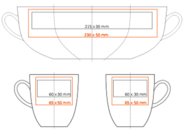 Mug porcelaine Mozart - 2