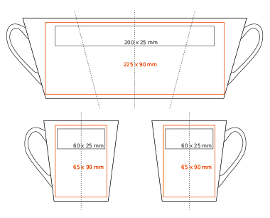 Mug porcelaine Parisian - 2