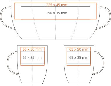 Mug porcelaine Roxy - 2