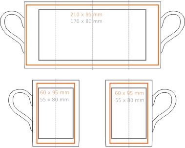 Mug porcelaine Tango - 2
