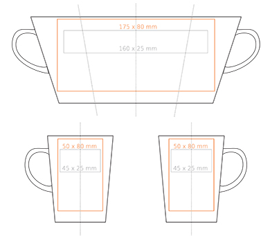 Mug porcelaine Victor - 2