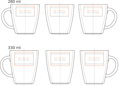 Mug Manhattan en porcelaine - 2