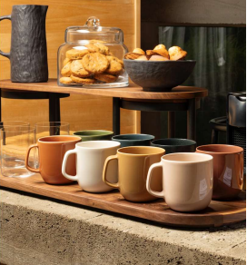 Mug 33 cl blanc porcelaine REVOL - Madeleine - 4