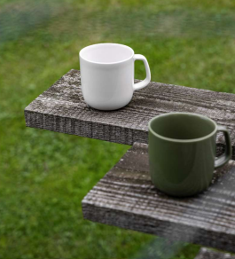 Mug 33 cl blanc porcelaine REVOL - Madeleine - 2