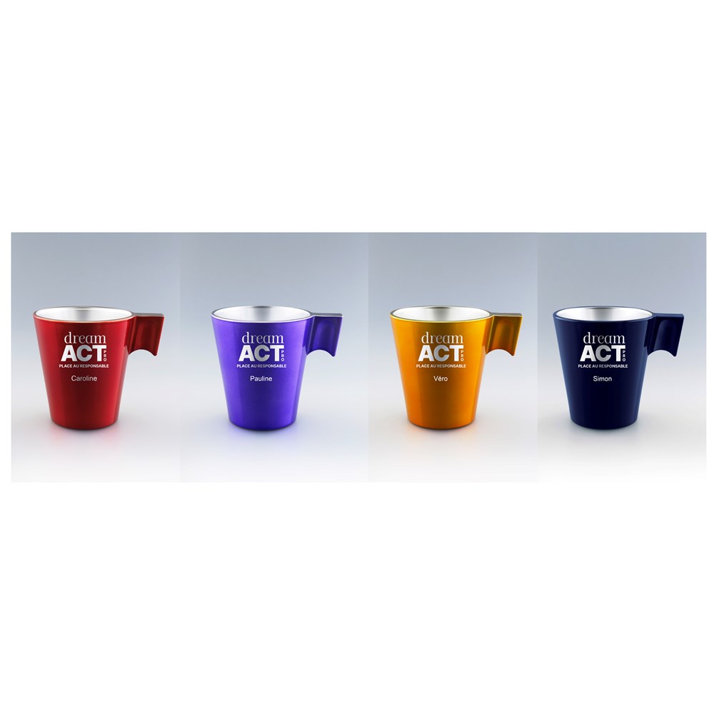 Set de 4 tasses en verre trempé made in France - 2