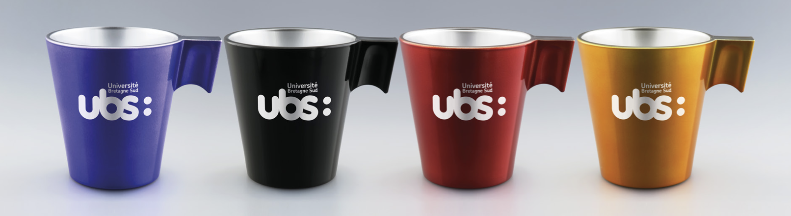 Set de 4 tasses en verre trempé made in France - 8