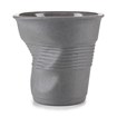 Mug froissé recyclé en porcelaine Made In France 18 cl - 1