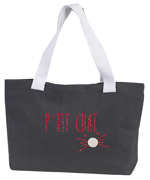 Petit sac cabas avec fermeture Zip - made in France - 2